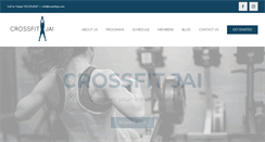 Desktop Screenshot of crossfitjai.com